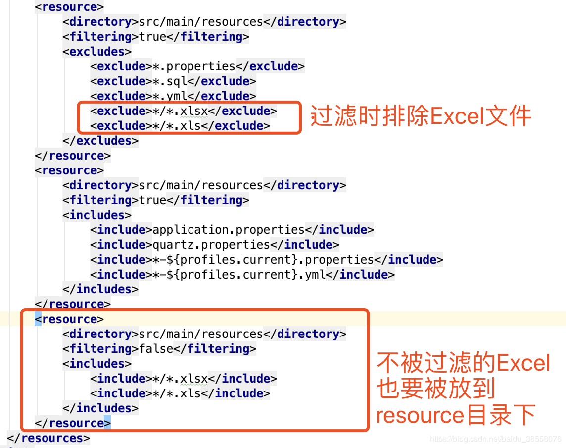使用Maven资源过滤功能导致Excel模板被损坏